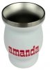 Matero do Yerba Mate Un Acero 2.0 Amanda INOX Blanco